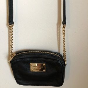 Michael Kors Black Cross Body Purse